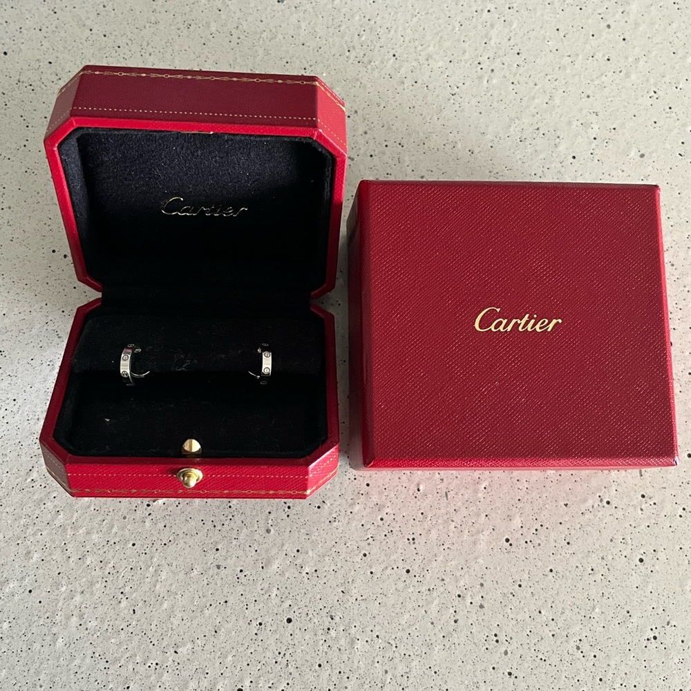 💔SOLD💔 cartier love earrings